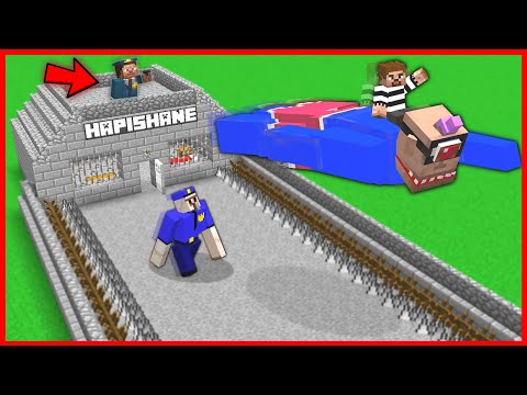 TEPEGÖZ FAKİRİ HAPİSTEN KAÇIRDI! 😱 - Minecraft