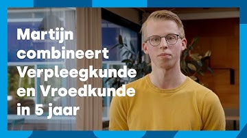 Martijn studeert Verpleegkunde en Vroedkunde (Verloskunde) | HZ University of Applied Sciences