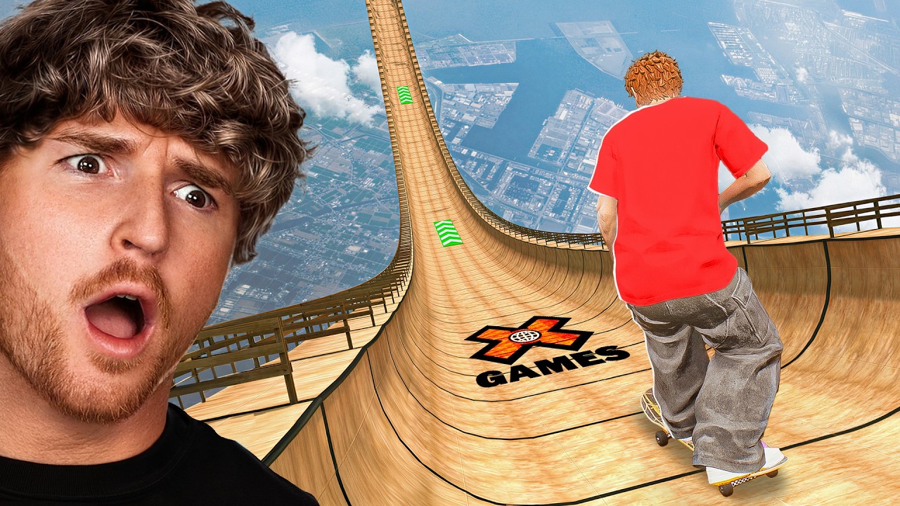 Testing The X GAMES MEGA RAMP in Skate 4!