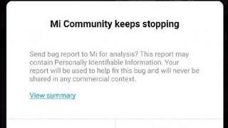 mi community app keep stopping screenshot 4