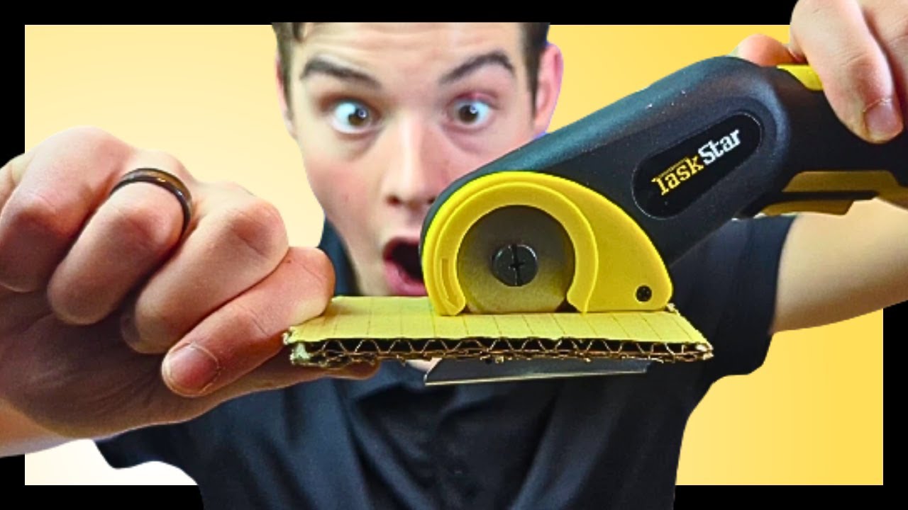 The ULTIMATE Box Cutter! WORX ZipSnip Cordless Electric Scissors! 