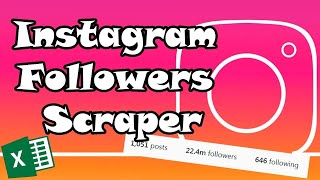 - instagram scraper followers