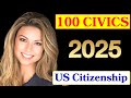2025 random 100 civics questions and answers - U.S. citizenship interview I N400 Interview #usa