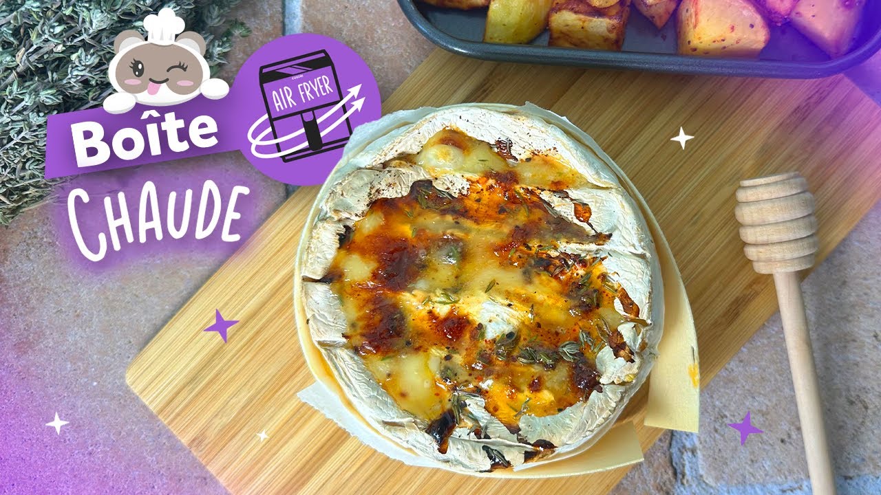 VU au JT de 20h sur TF1 !! Camembert rôti à l'Air Fryer