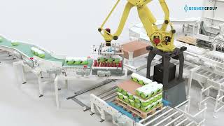 Streamlined Small Bag Handling for Consumer Goods – Palletising and Packaging Efficiency