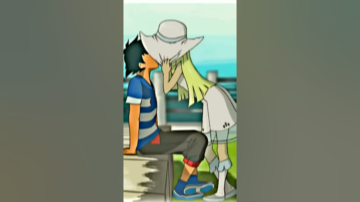 ASH X LILLIE ❤ | #shorts #pokemon #sakura #hinata #naruto #serena #ash #may #misty