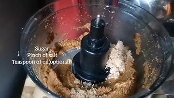 EASY HOMEMADE PEANUT BUTTER | FOOD PROCESSOR