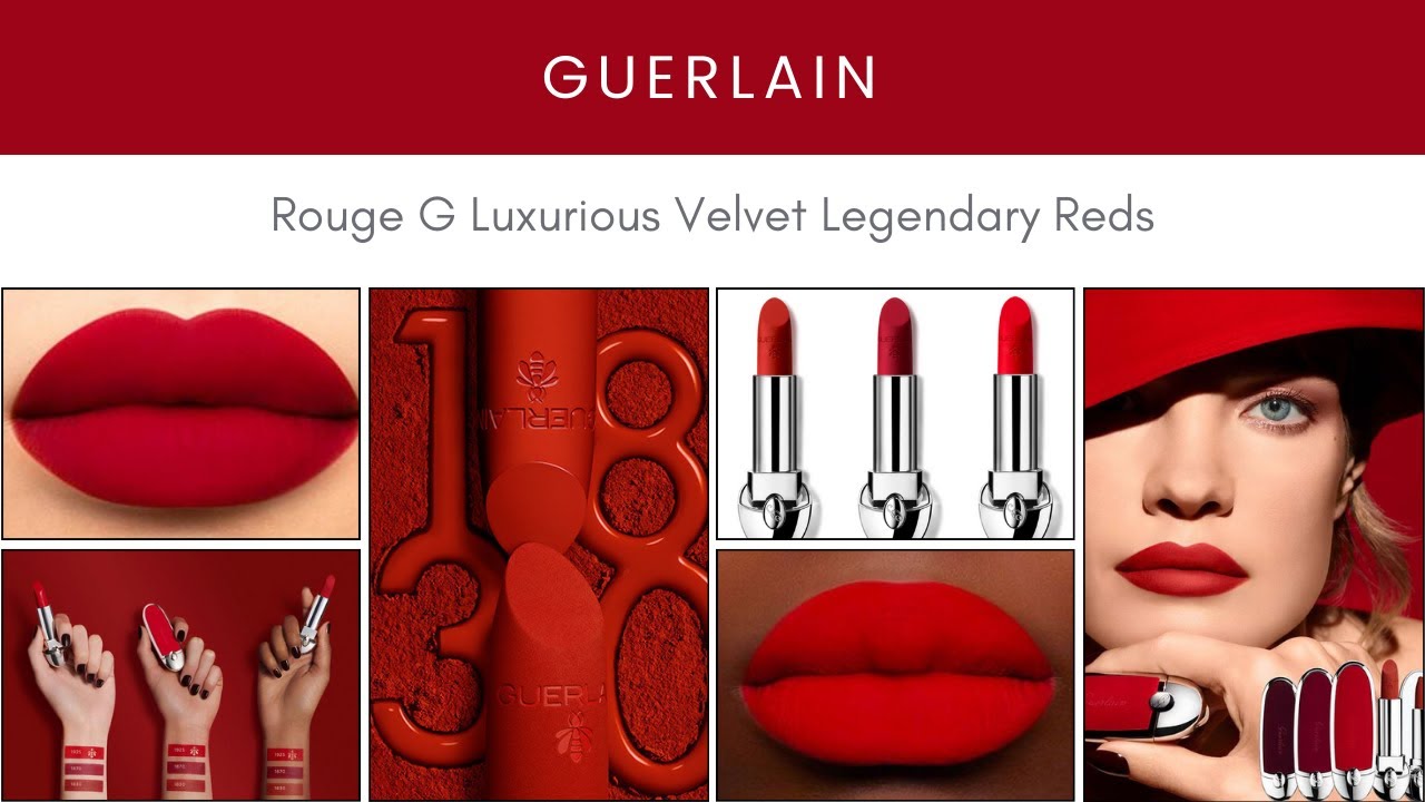 Guerlain Rouge G Customizable Luxurious Velvet Matte Lipstick