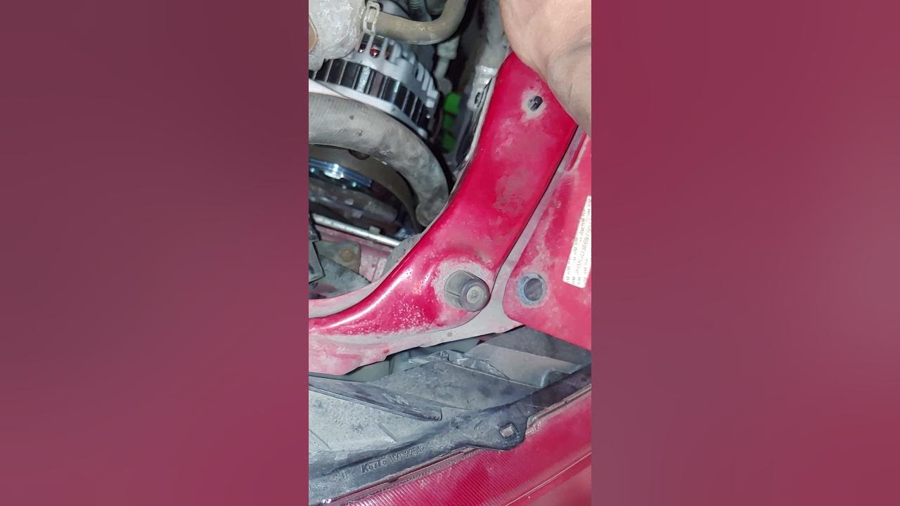 2007 Honda fit alternator replacement - YouTube
