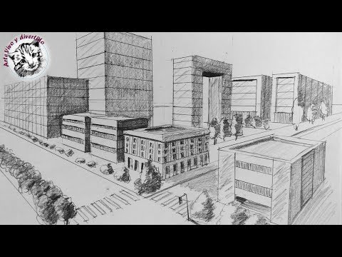 Video: Cómo Dibujar Ciudades