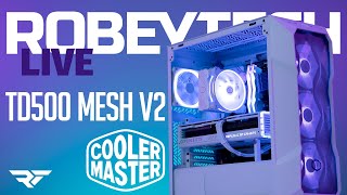 A $3000 Build in the new CoolerMaster TD500 Mesh V2 + Giveaways (Ryzen 7700/ White Strix 4080)