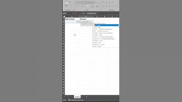 Convert Fahrenheit to Celsius in Excel