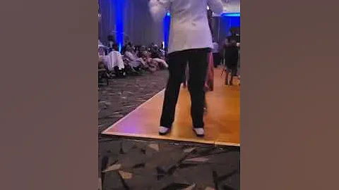 Tall Rick and Ericka Jones steppin at Carolina Nig...