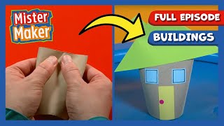 Mister Maker Arty Party  Series 1, Episode 5 | Buildings  | FULL EPISODE