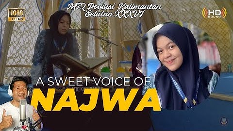 Penampilan Indah Ramadhan Najwa peserta MTQ tingkat Provinsi Kalimantan Selatan XXXVI 2025 🎉🎤🌟
