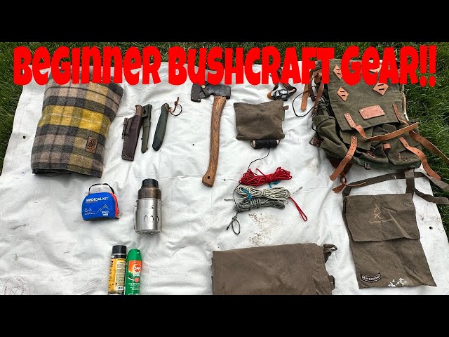 5 C's: Beginner Bushcraft Gear 