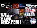 VR - How To Get Your Oculus Quest Games Cheaper