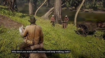 Two Outlaws Trying to Break Open a Safe They Stole (All Outcomes) - Red Dead Redemption 2