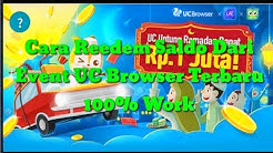 Reedem Saldo/Voucher Dari Event UC Browser Terbaru | Mei 2019 - Durasi: 14.18. 