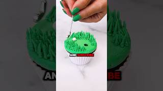 Playable Mini golf cupcake