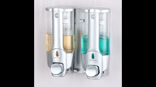 PESHON lockalble hotel soap dispenser ABS wall mount soap dispenser for shampoo conditioner