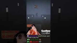 The first time you die in Phasmophobia...