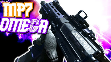 "WOW" MP7 shoots PURPLE LASERS!!! OMEGA PROTOTYPE CLASS  (Modern Warfare)