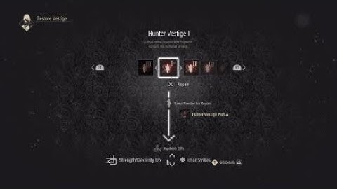 Code Vein - Restoring Hunter Vestige I