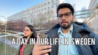 A day in the life of an working Indian couple in Sweden | Roam With Ashutosh | Indians in Sweden
