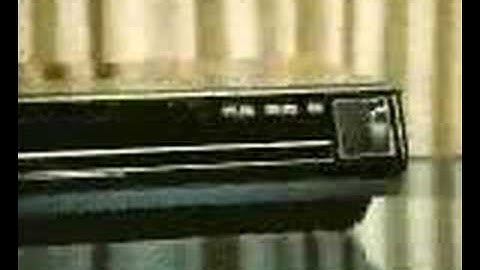 RCA Selectavision (CED) operation