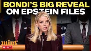 Epstein Files LIVE: Pam Bondi Reveals New Details On Release Of Epstein Files | Trump News | US News