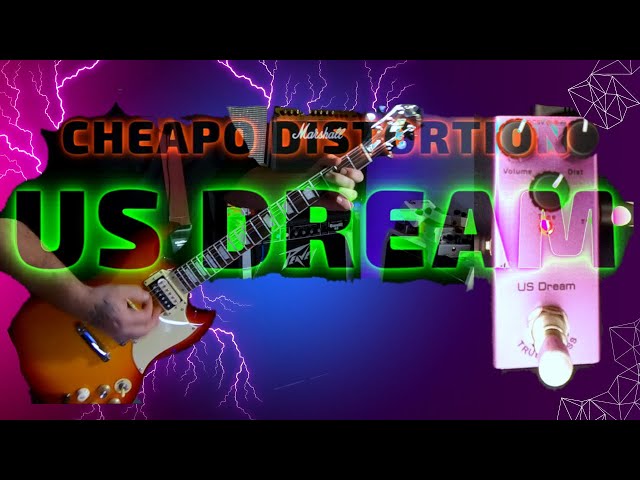 US Dream Pedal: Cheapo Distortion Fun - YouTube
