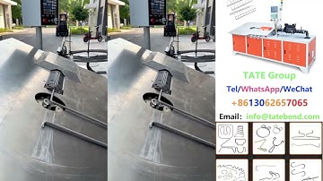 3D CNC Wire Bending Machine Features And Specifications Explained By TATE Saudi Arabia Greece Egypt