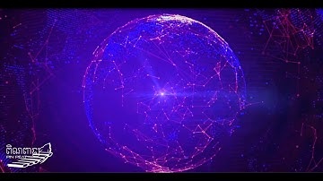 FREE Download - Earth Plexus Spinning Motion BG. Royalty Free, Free background, Free Video.