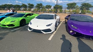 SUPERCARS ARRIVING TO CARS AND COFFEE!!
