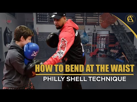 Boxing | How to Bend at the waist { philly shell technique }
