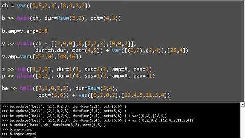 Live Coding Pop Music with Python and SuperCollider