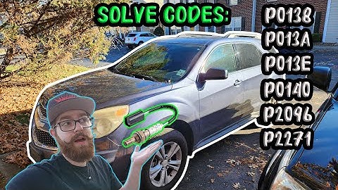 Chevy Equinox Downstream O2 Sensor Replacement