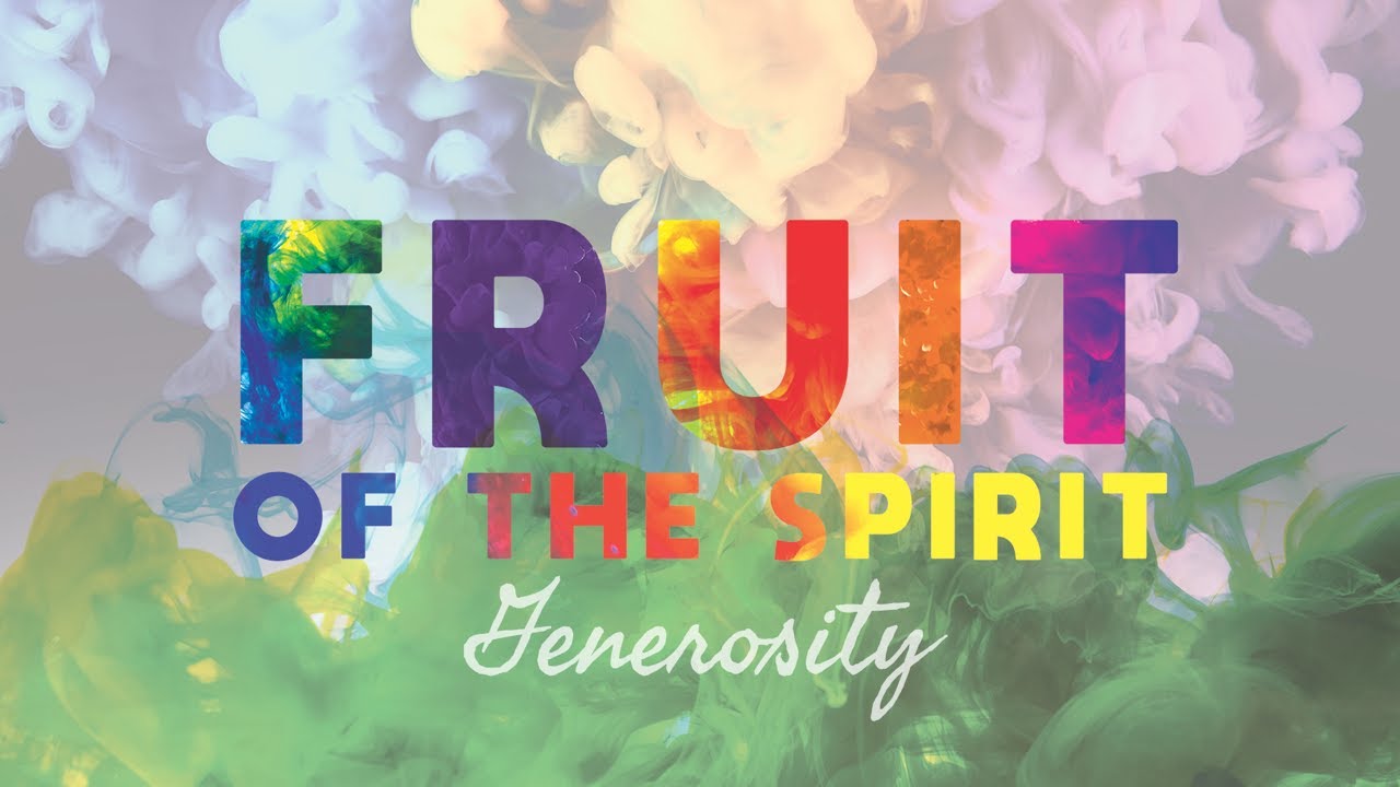 Sunday Worship "Fruit of the Spirit Generosity" July 16, 2023
