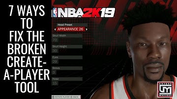 NBA 2K19 | 7 Changes To Fix Create A Player