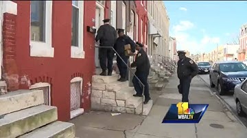 Firefighters distribute free smoke detectors