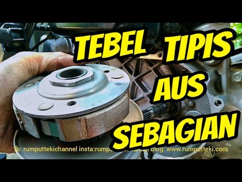 Ciri Kampas Kopling Motor Matic Habis Youtube