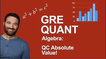 GRE Quantitative Comparison with Absolute Value!