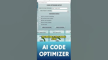 Use AI To Optimize  ANY VBA Code In 1 CLICK