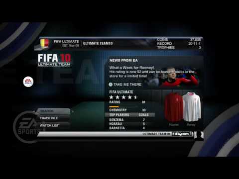 : Ultimate Team - Handeln von Spielern