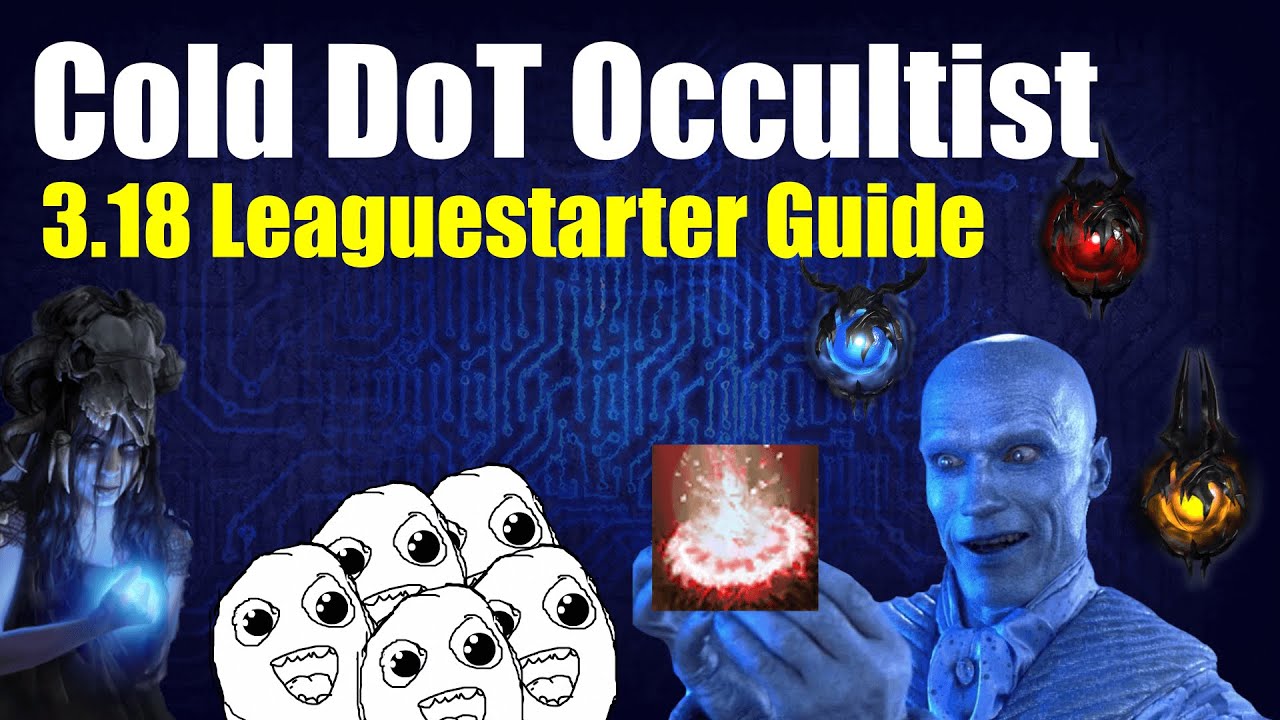 Cold DoT Occultist Leaguestarter - PoE 3.18 - Sentinel In-Depth Build Guide, Siege of the Atlas