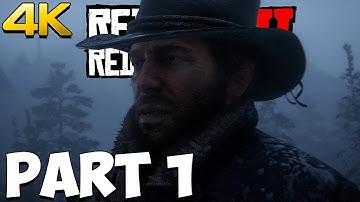 RED DEAD REDEMPTION 2 Gameplay Walkthrough Part 1 - Intro (RDR2 PS4 PRO 4K)