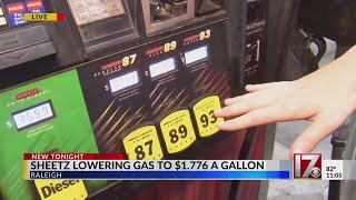 Sheetz gets patriotic at the pump: All gas $1.776 on July 4th