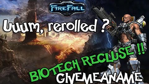 Firefall MMO Steam Gameplay HD - Recluse, uuuum Rerolled ?