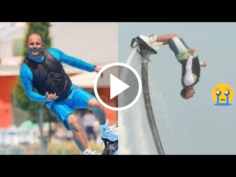 شاهد وفاة محمود عبد الغني بطل الفلاي بورد في حادث مروع في الغردقة خلال استعراض بالماء